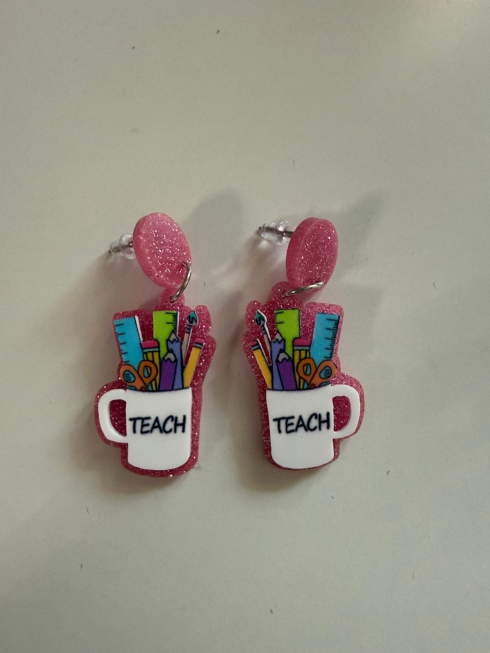 'Teach' Earrings
